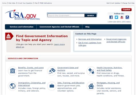 official usa.com|us gov sites.